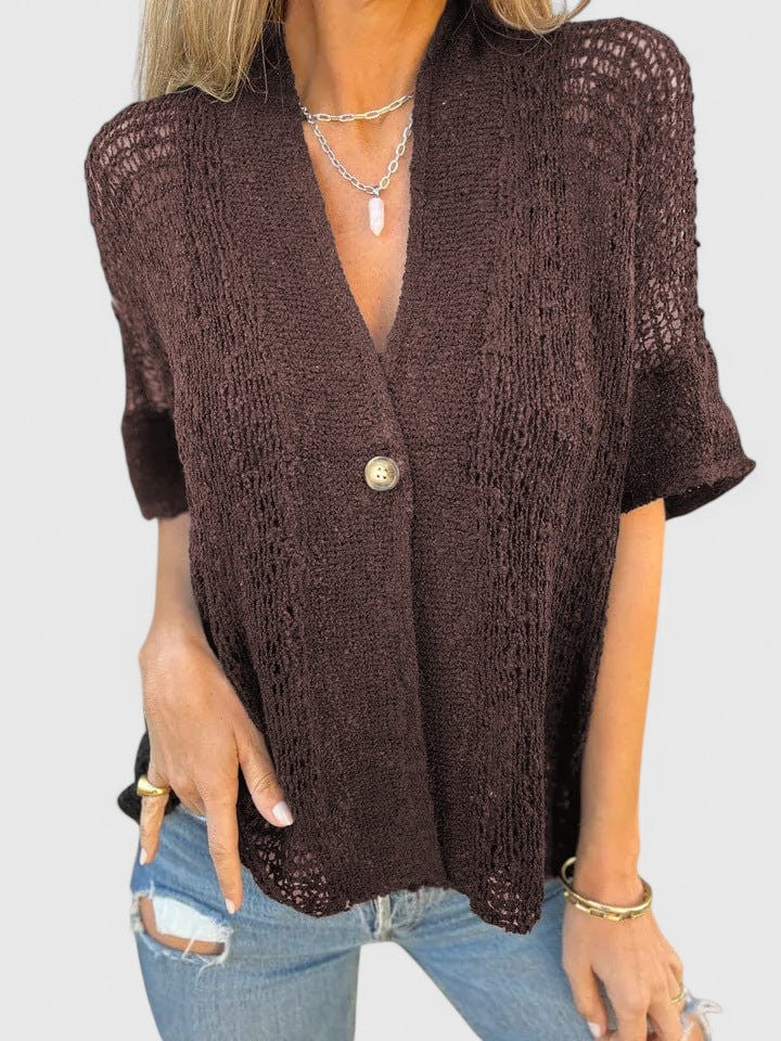 Sierra | Flattering Knit Comfort Shirt