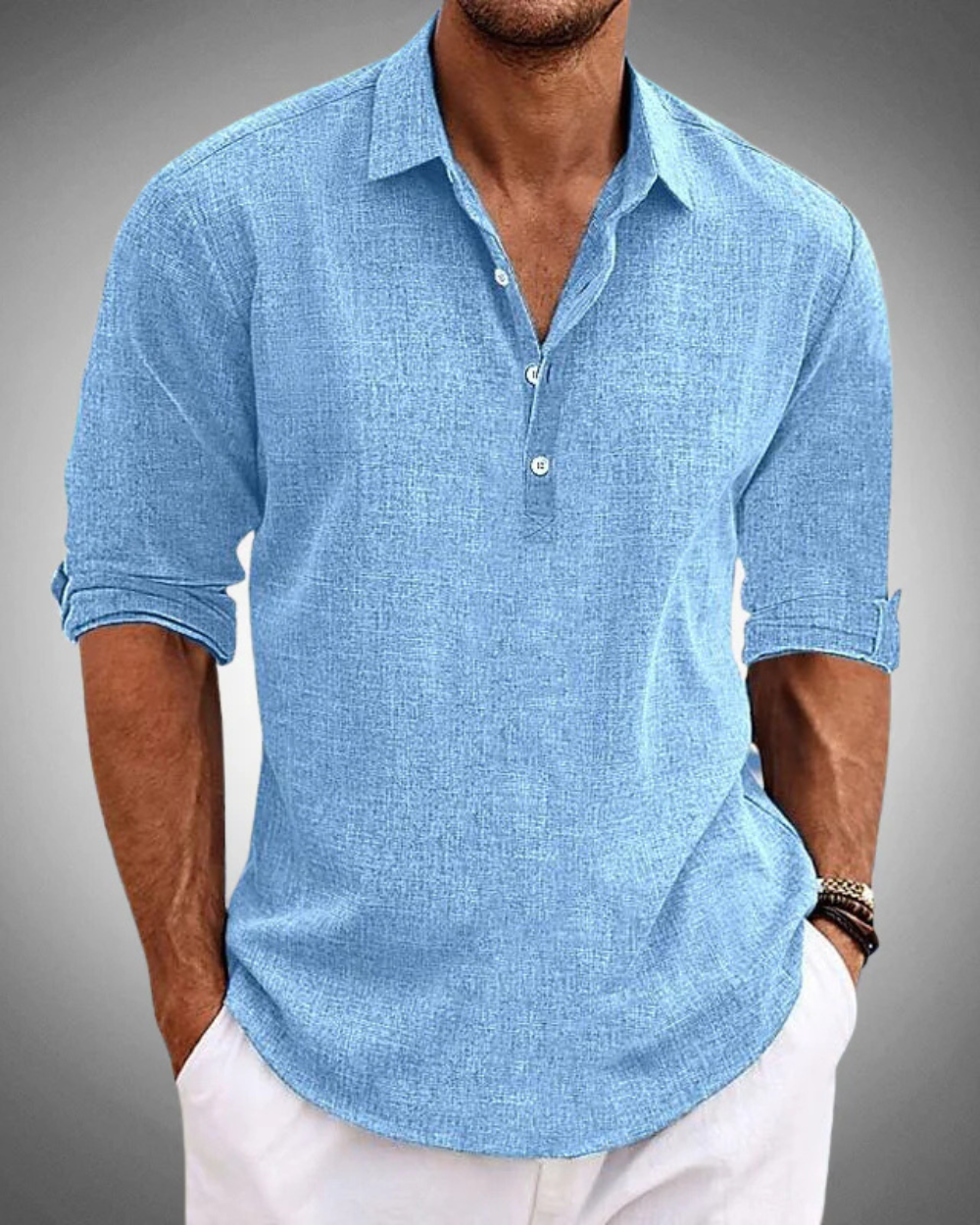 James | Refined Classic Button-Front Shirt