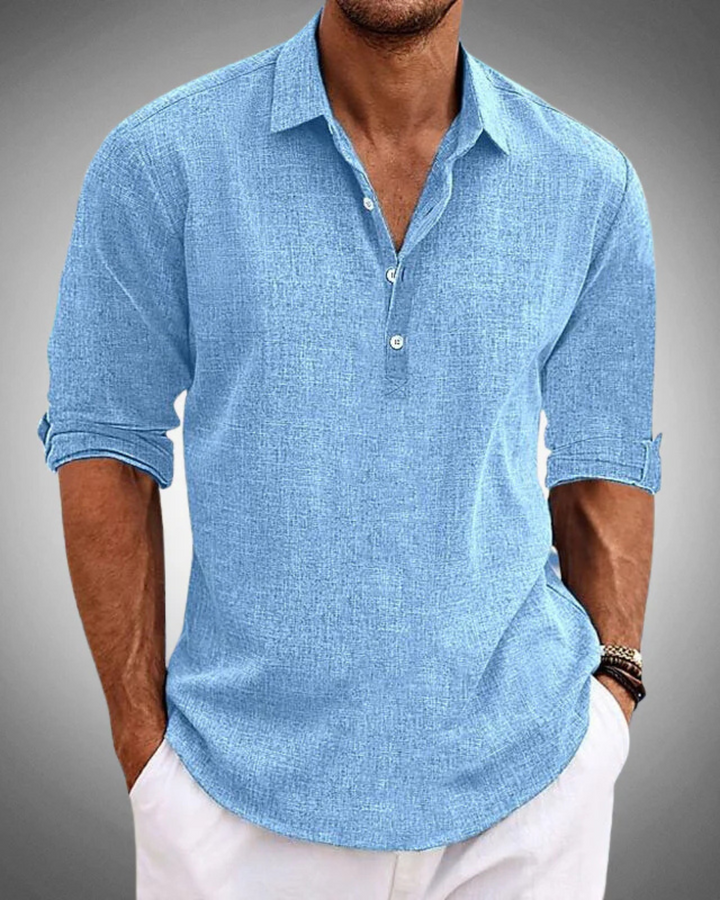 James | Refined Classic Button-Front Shirt