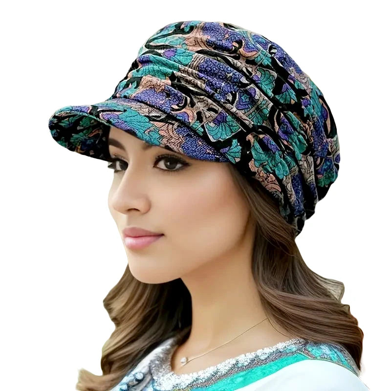 Zoé Velvet Brim Cap