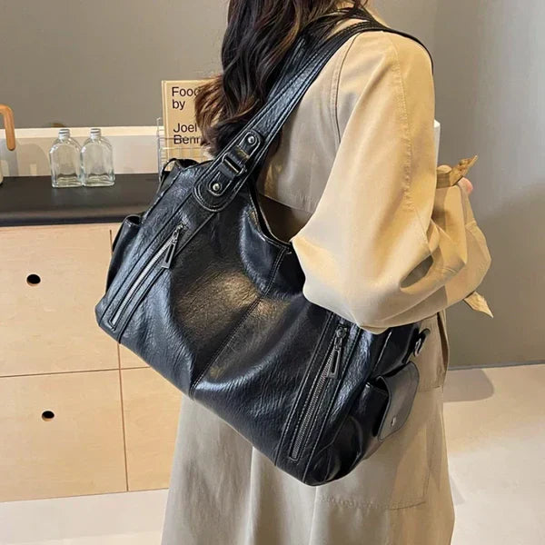 Constance Classic Leather Tote Bag