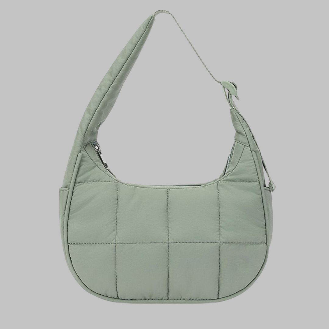 Mathilde Chic Mini Puffer Crescent Shoulder Bag