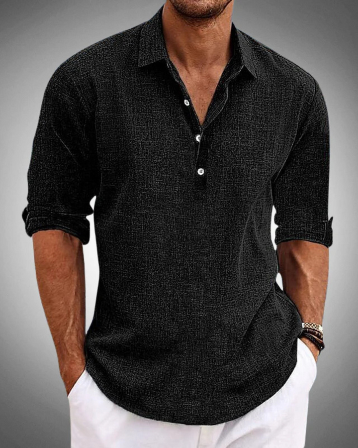 James | Refined Classic Button-Front Shirt