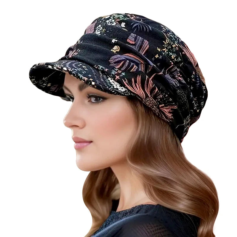 Zoé Velvet Brim Cap