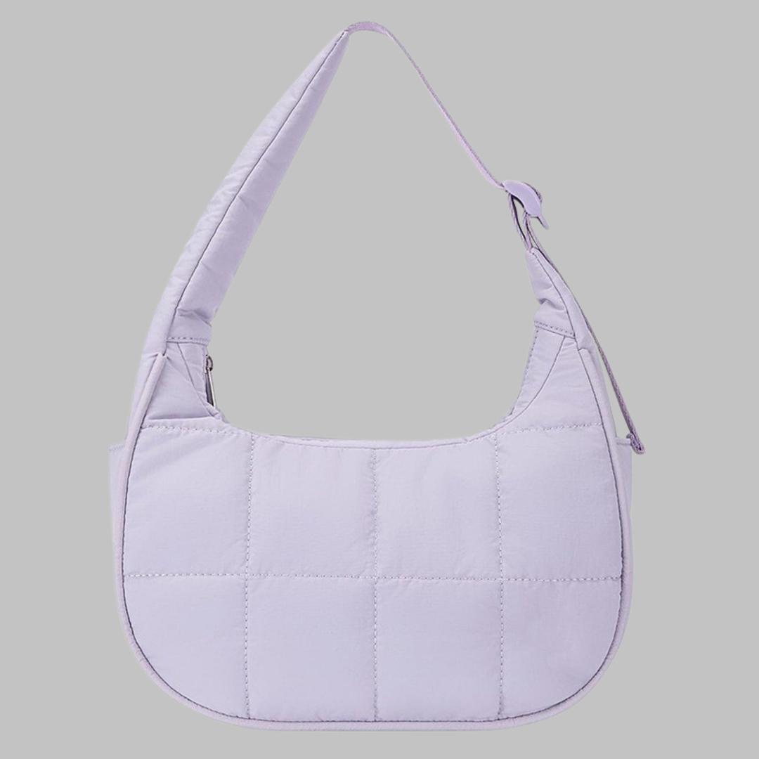Mathilde Chic Mini Puffer Crescent Shoulder Bag