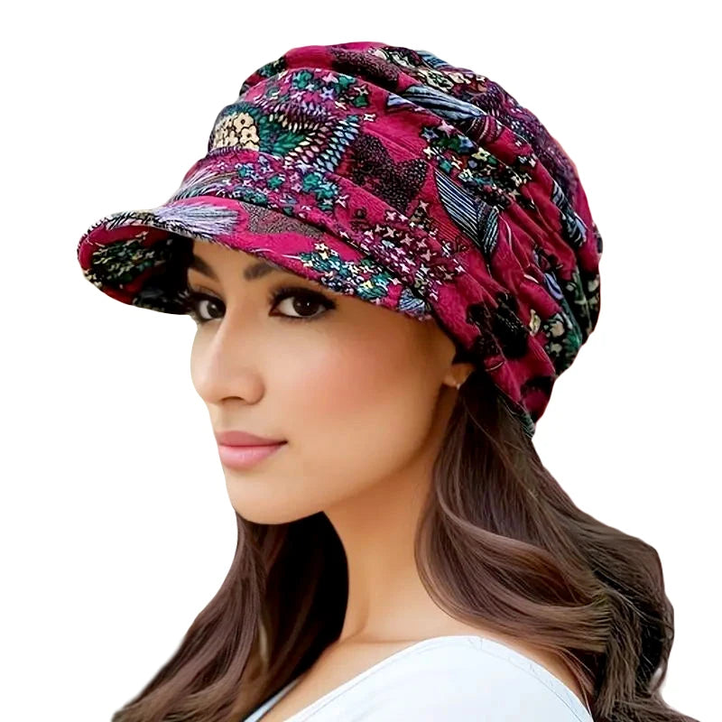 Zoé Velvet Brim Cap