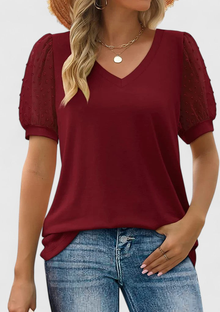 Mackenzie | Flattering Everyday V-Neck Top