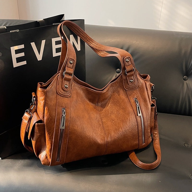 Constance Classic Leather Tote Bag