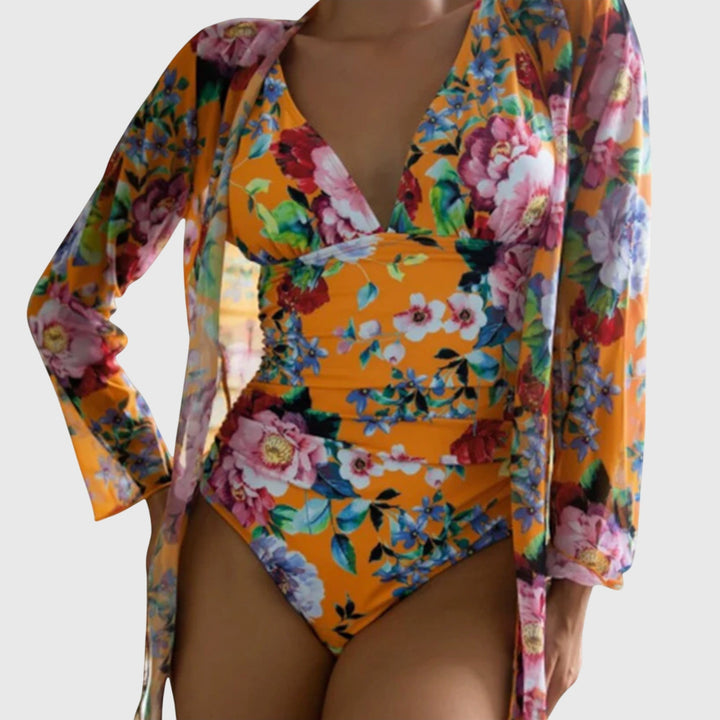 Camille | Flattering Summer Swimsuit Set