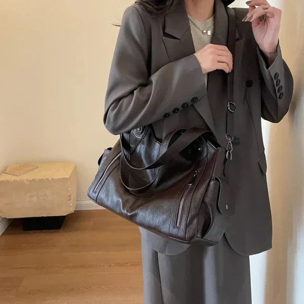 Constance Classic Leather Tote Bag