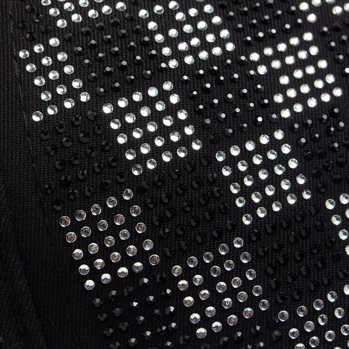 Romain Crystal Grid Cap