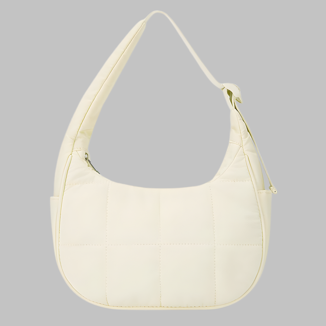 Mathilde Chic Mini Puffer Crescent Shoulder Bag