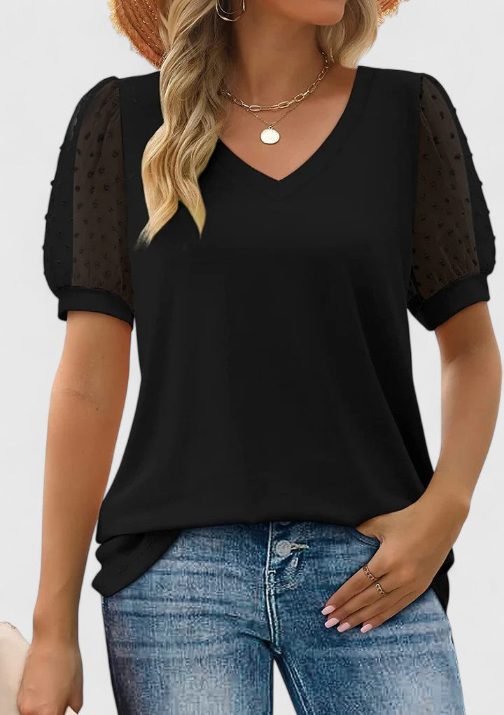 Mackenzie | Flattering Everyday V-Neck Top