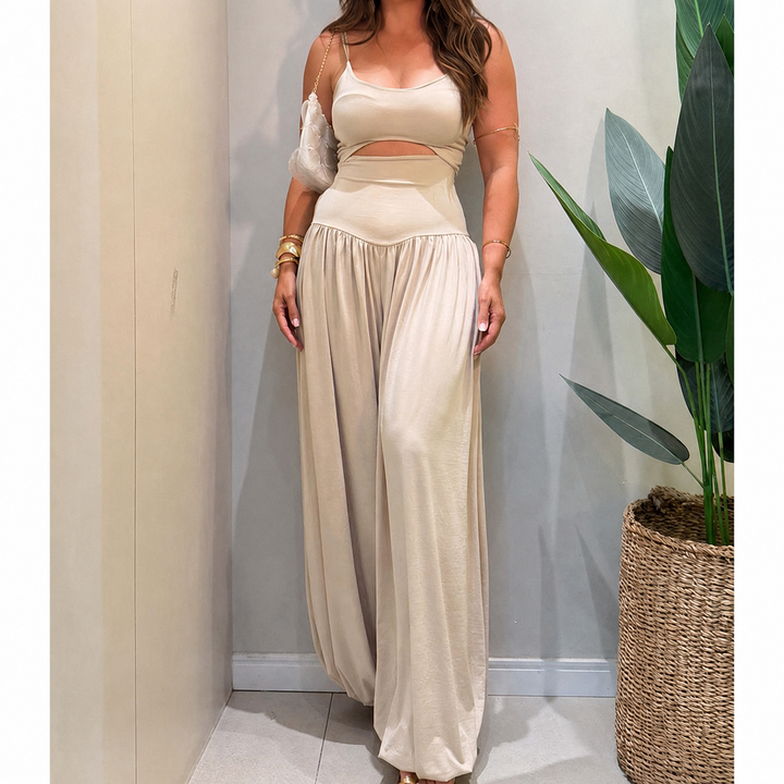 Clémence | Flattering Cutout Jumpsuit