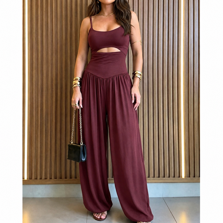 Clémence | Flattering Cutout Jumpsuit