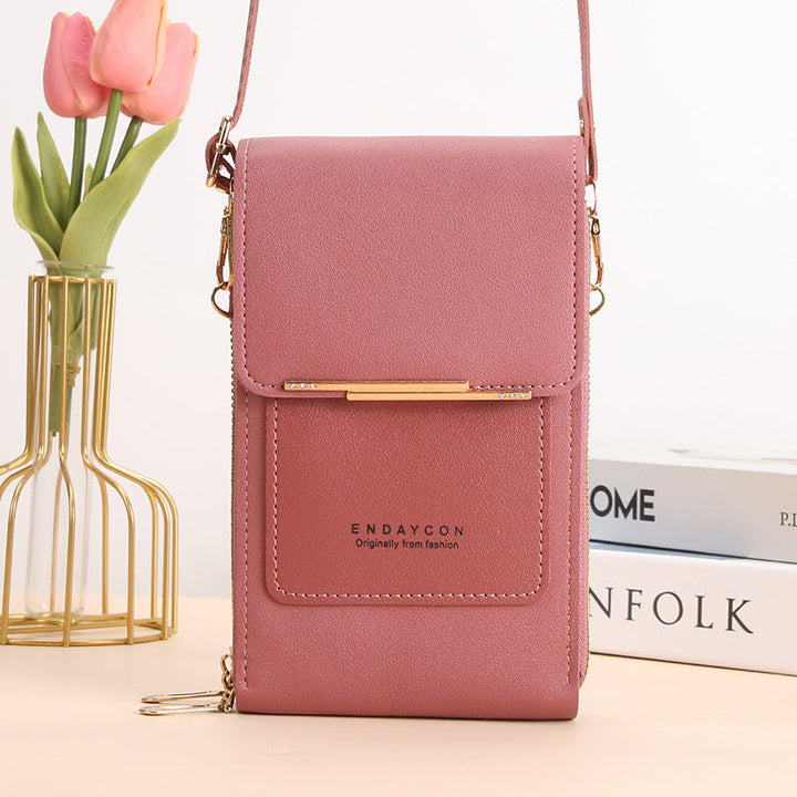 Héloïse Stylish Mobile Phone Messenger Bag with Touch Screen
