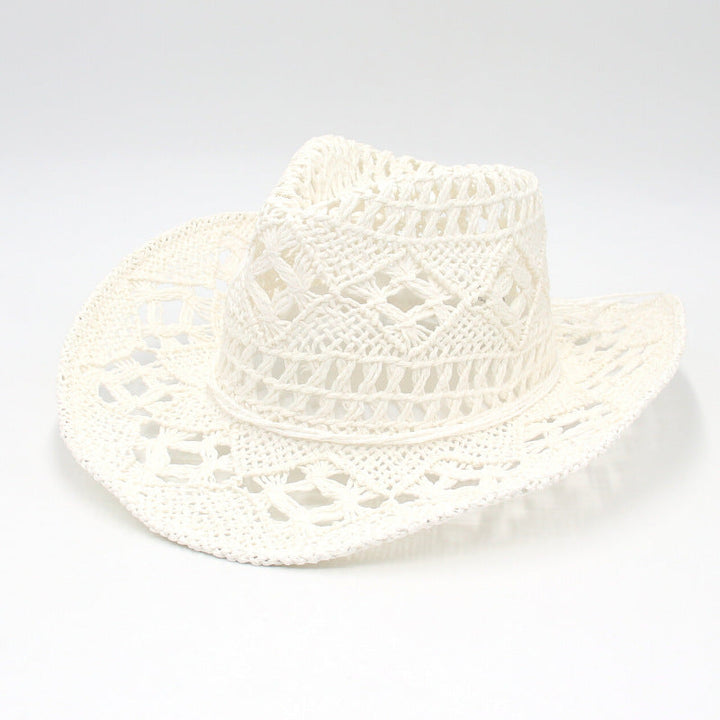 Rebecca Vintage Hollow Straw Hat