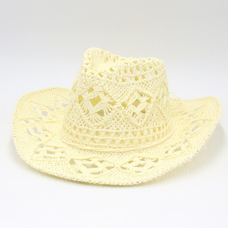 Rebecca Vintage Hollow Straw Hat