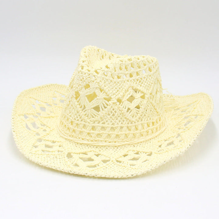 Rebecca Vintage Hollow Straw Hat