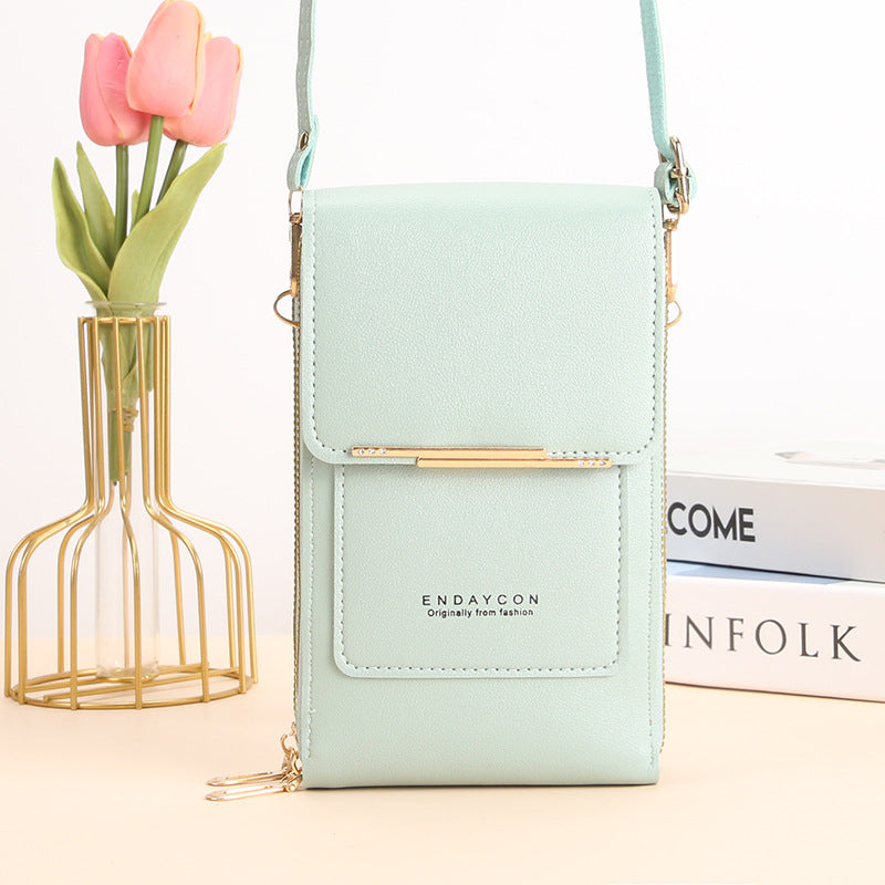 Héloïse Stylish Mobile Phone Messenger Bag with Touch Screen