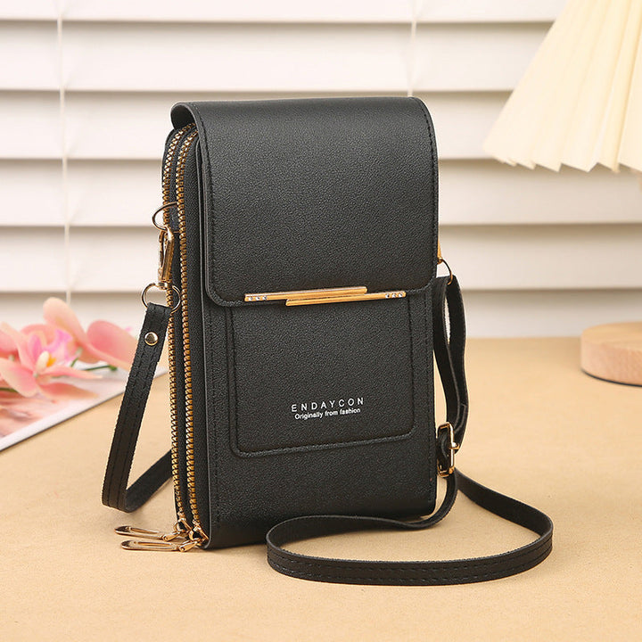 Héloïse Stylish Mobile Phone Messenger Bag with Touch Screen