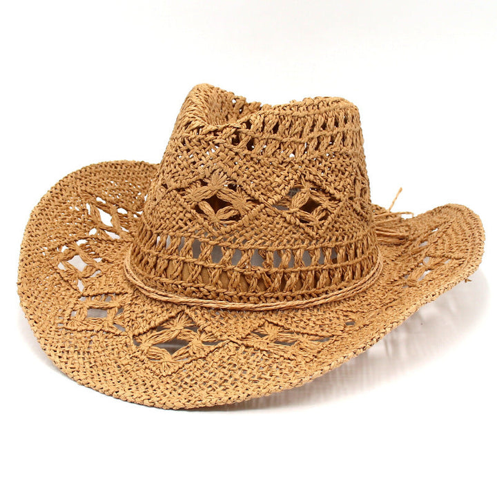 Rebecca Vintage Hollow Straw Hat
