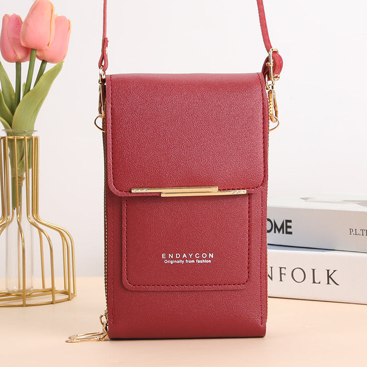 Héloïse Stylish Mobile Phone Messenger Bag with Touch Screen