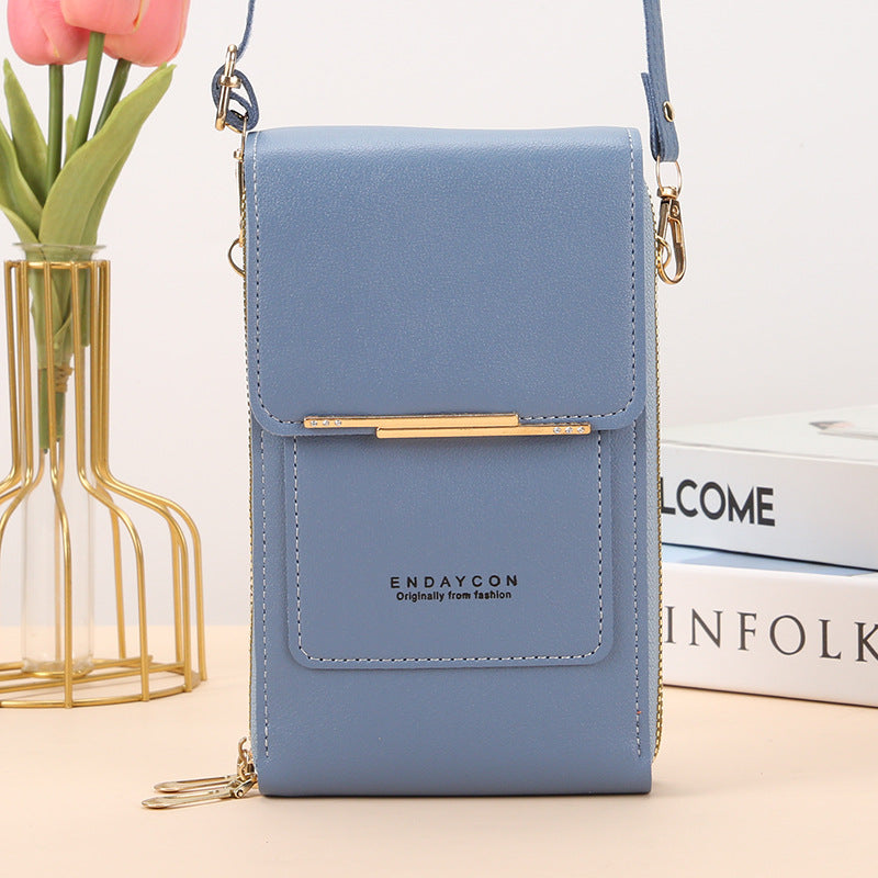 Héloïse Stylish Mobile Phone Messenger Bag with Touch Screen