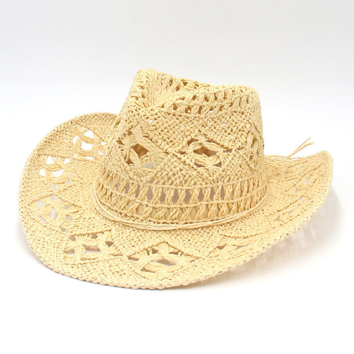Rebecca Vintage Hollow Straw Hat