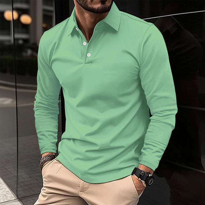 Baptiste | Everyday Comfort Long Sleeve Polo