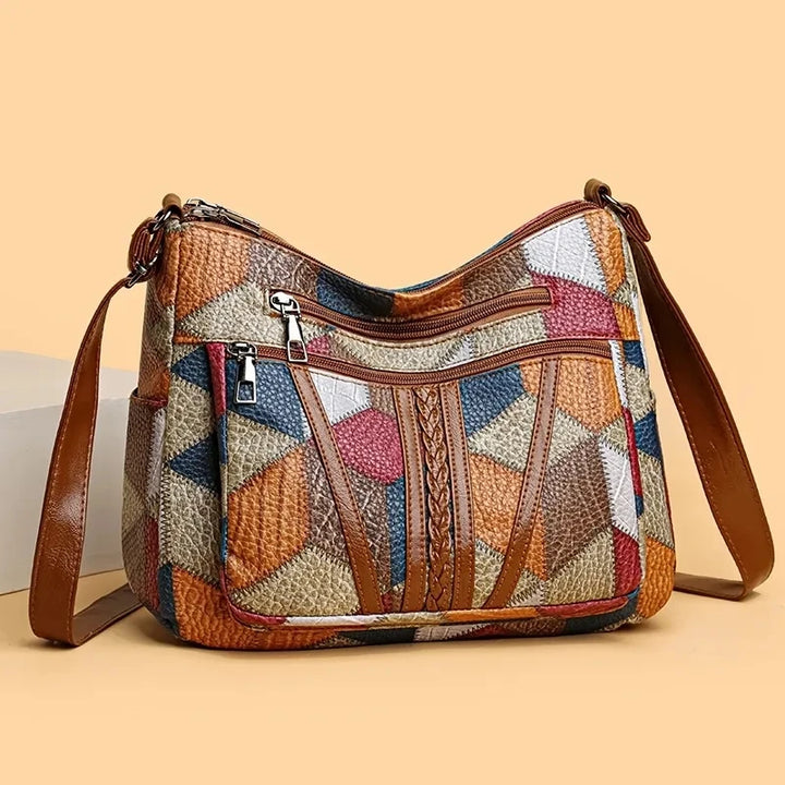 Victoire Chic Vintage Leather Bag