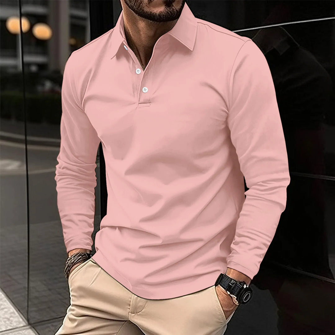 Baptiste | Everyday Comfort Long Sleeve Polo
