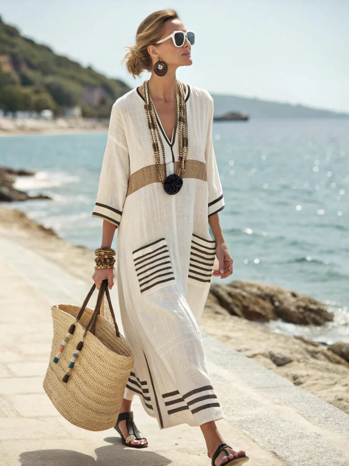 Amber | Flattering Summer Flow Dress