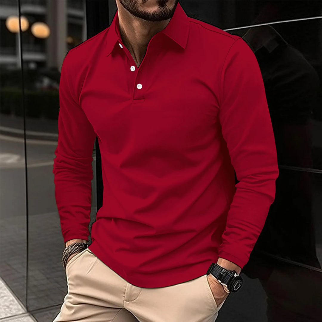 Baptiste | Everyday Comfort Long Sleeve Polo
