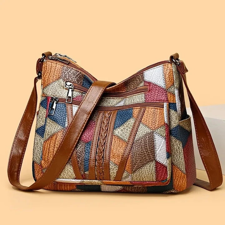Victoire Chic Vintage Leather Bag