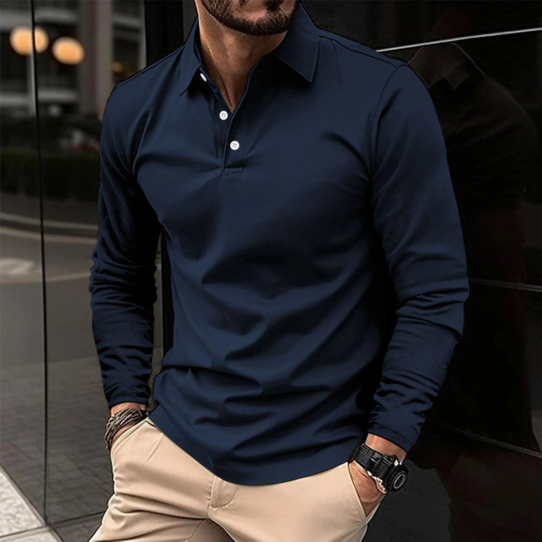 Baptiste | Everyday Comfort Long Sleeve Polo