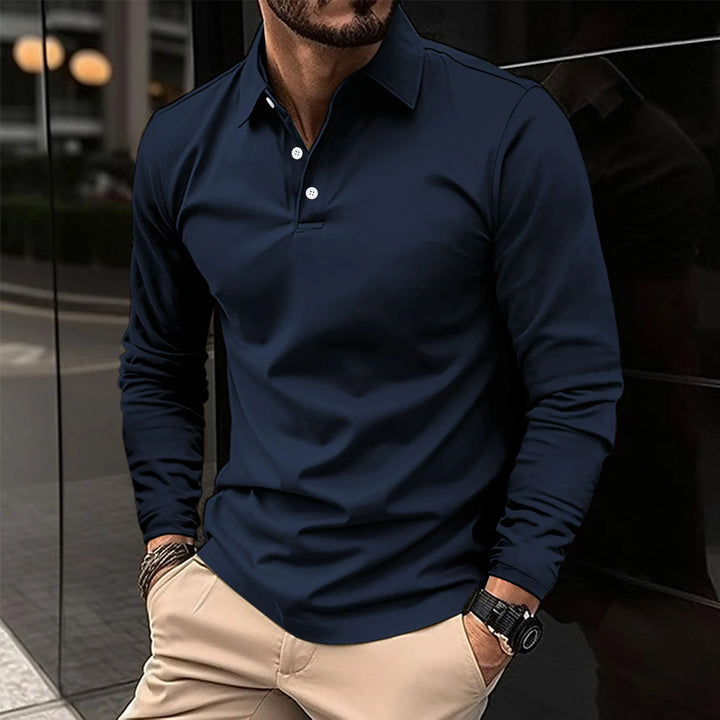 Baptiste | Everyday Comfort Long Sleeve Polo