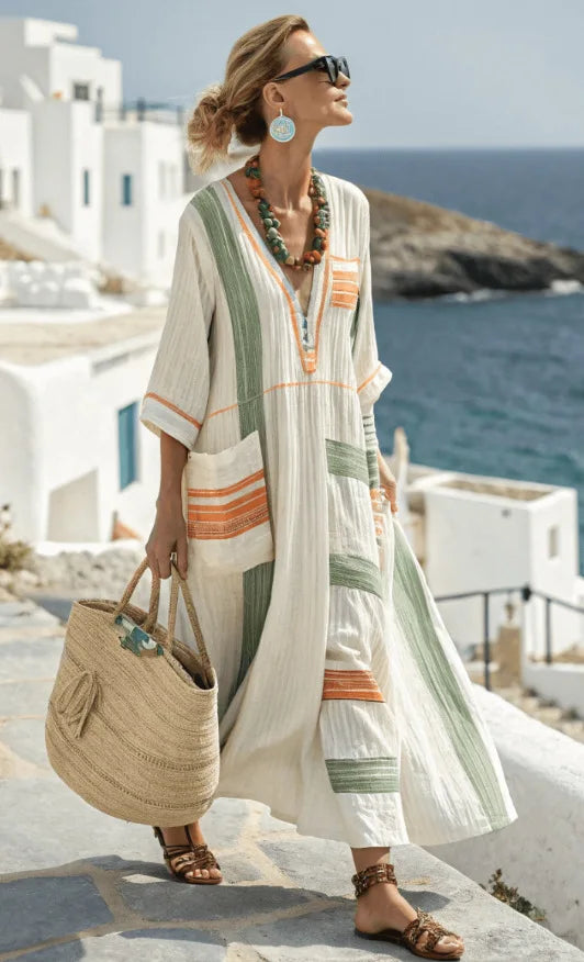 Amber | Flattering Summer Flow Dress