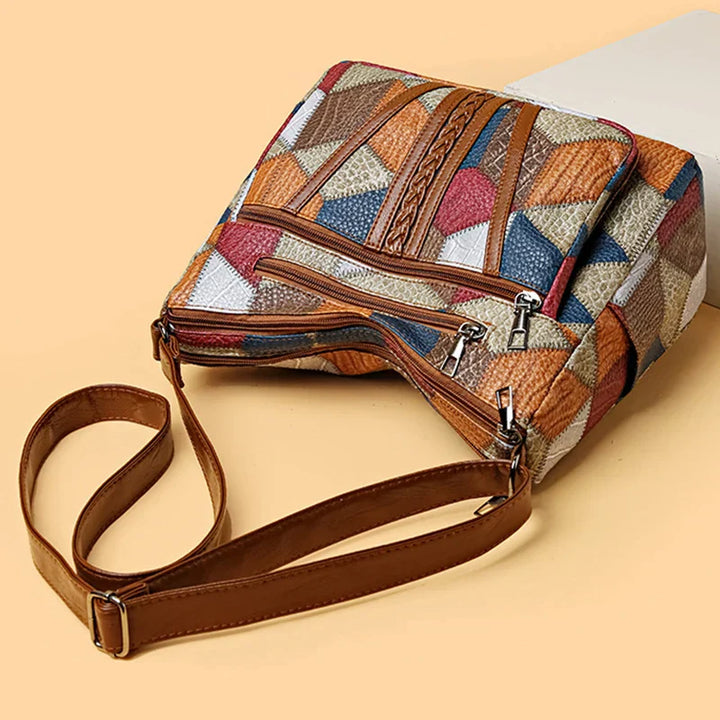 Victoire Chic Vintage Leather Bag