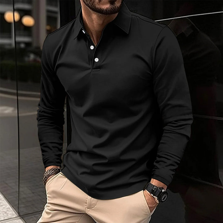 Baptiste | Everyday Comfort Long Sleeve Polo
