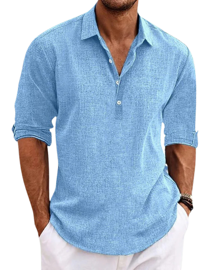 James | Refined Classic Button-Front Shirt