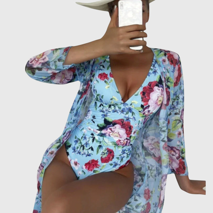 Camille | Flattering Summer Swimsuit Set