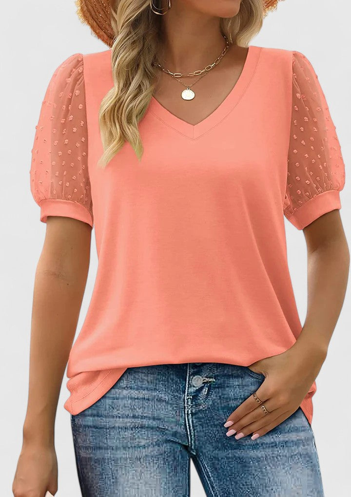 Mackenzie | Flattering Everyday V-Neck Top