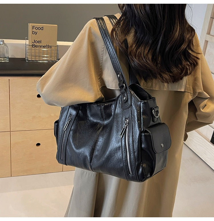Constance Classic Leather Tote Bag