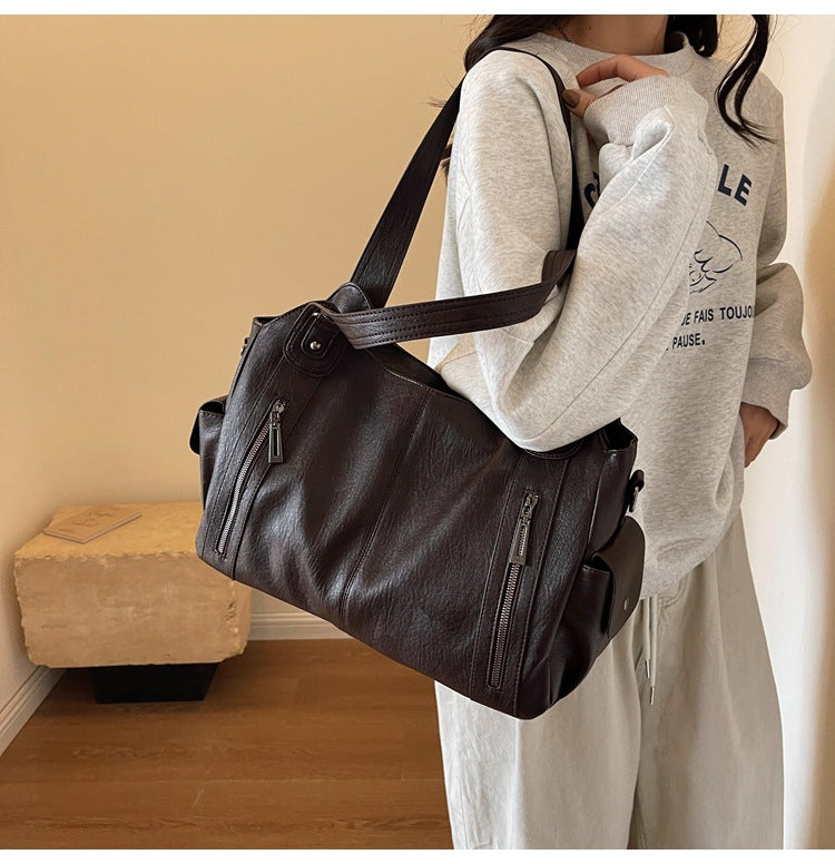 Constance Classic Leather Tote Bag