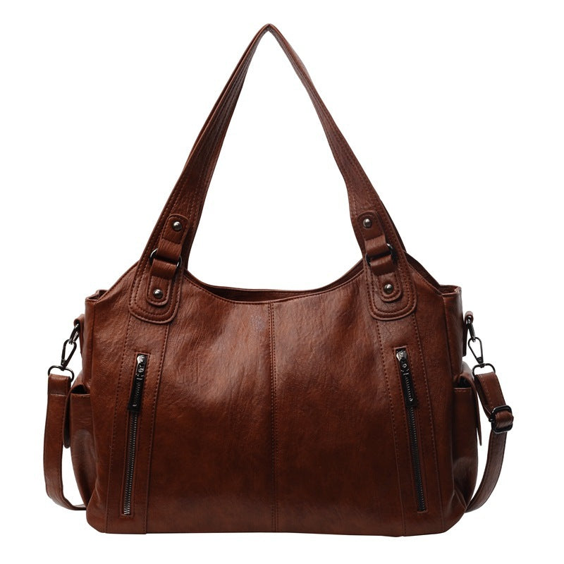 Constance Classic Leather Tote Bag