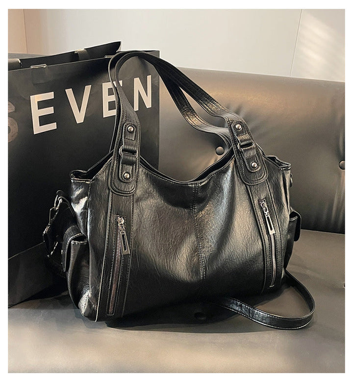 Constance Classic Leather Tote Bag