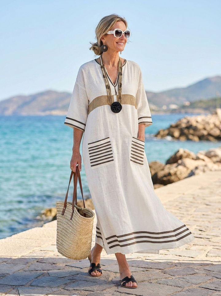 Amber | Flattering Summer Flow Dress