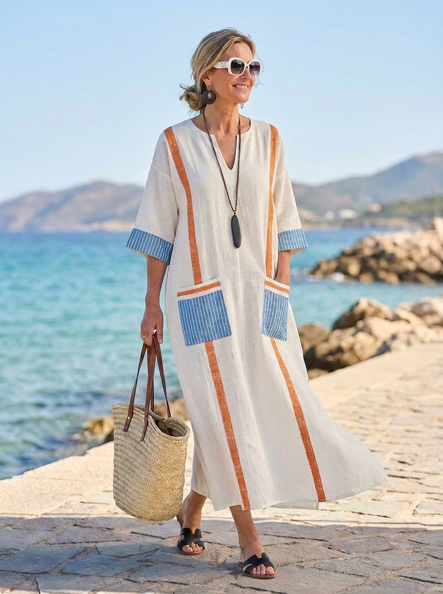 Amber | Flattering Summer Flow Dress