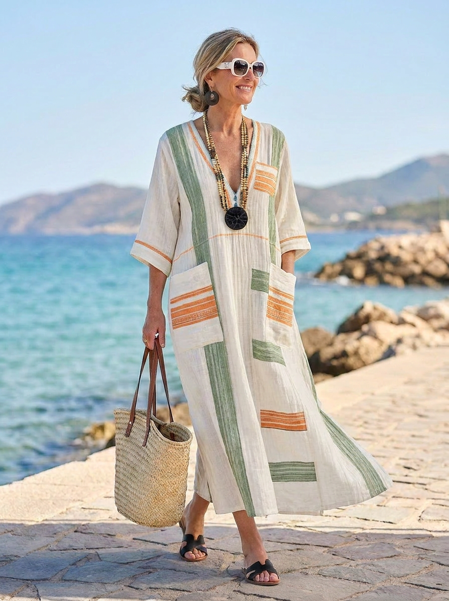 Amber | Flattering Summer Flow Dress